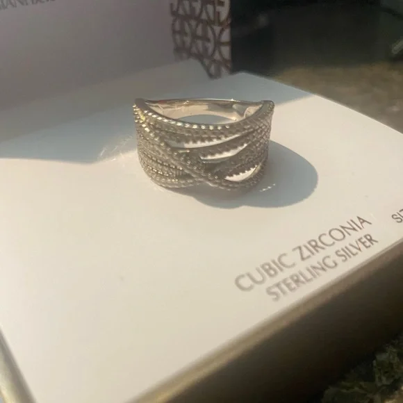 NWOT Gianni Bernini Sterling Silver Ring 925 - Picture 3 of 5